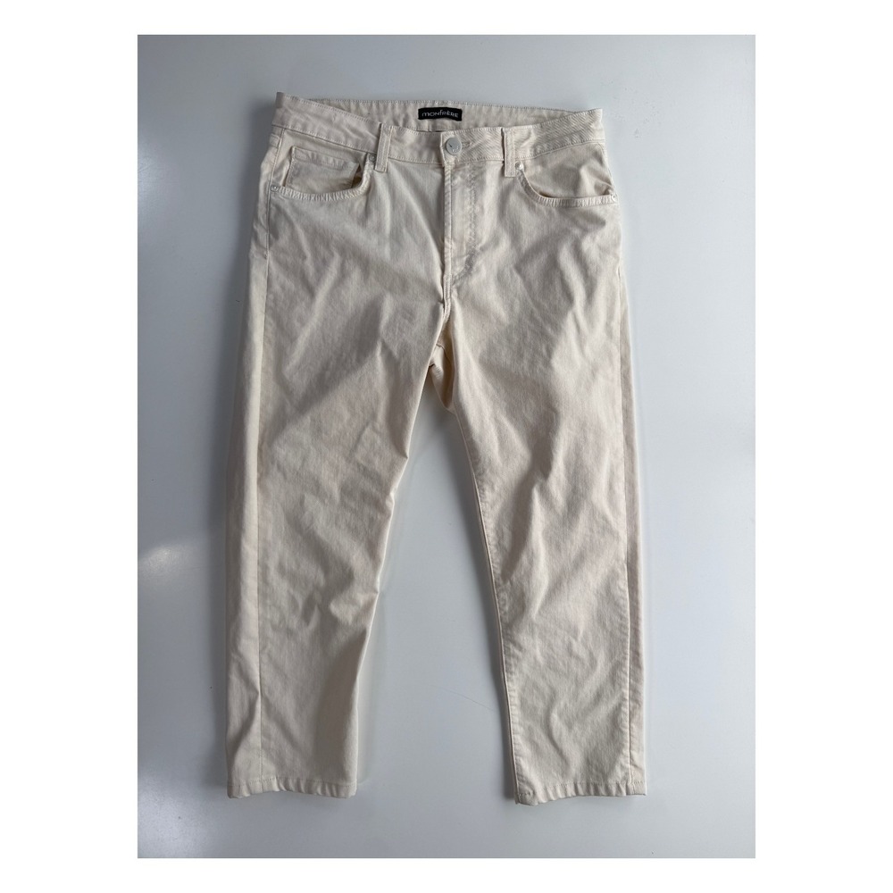 MONFRERE Brando Slim Stretch Jean Mens 33x24.5 Vin Blanc Japanese Denim USA Made